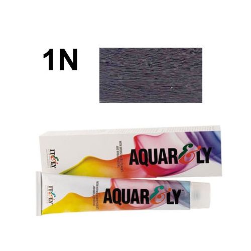 AQUARELY Color IMP 1N farba do wł. 100mlnaturalna czerń