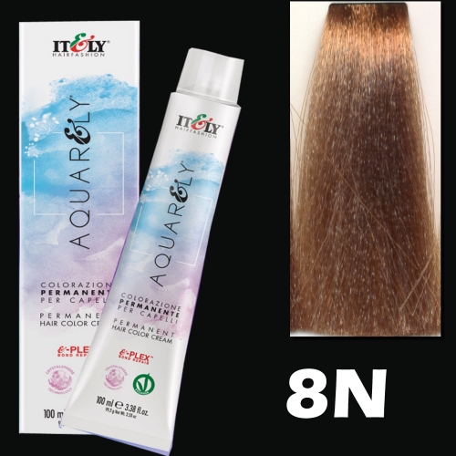 AQUARELY Color PLEX 8N 8.0 farba do wł. 100ml naturalny jasny blond