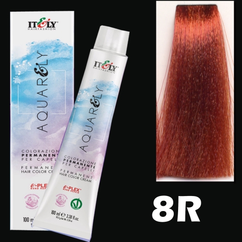 AQUARELY Color PLEX 8R 8.4 100ml farba  do wł. miedziany jasny blond