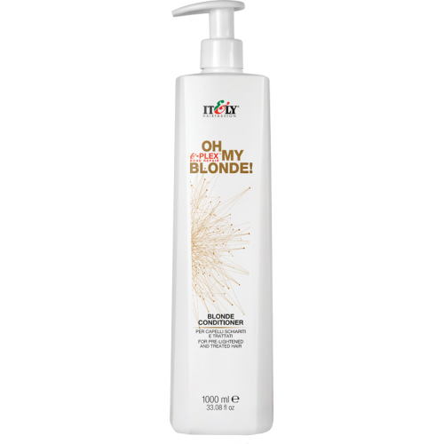 OMB BLONDE CONDITIONER 1000ml odżywka z formułą &-Plex, kompleksem cennych olej-ków i masłem roślinnym z/p