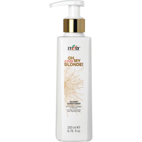 OMB BLONDE CONDITIONER 200ml odżywka z  formułą &-Plex, kompleksem cennych olej-ków i masłem roślinnym