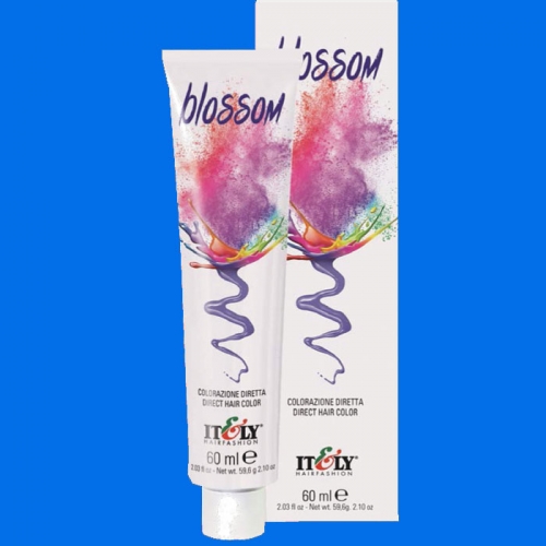 BLOSSOM 60ML BLUE - niebieski semipermamentny toner do włosów