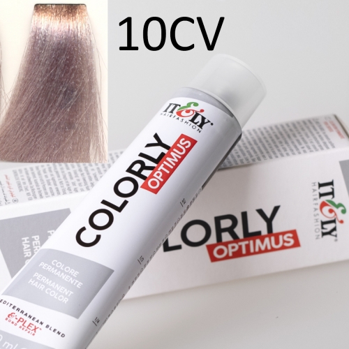 Colorly Optimus 10CV 60ml farba do włosów polielato fioletowy najjaśnieszy blond