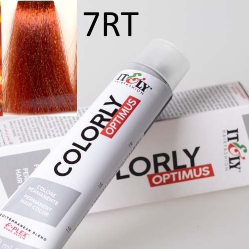 Colorly Optimus 7RT 60ml farba do włosówmiedziano tycjanowy średni blond