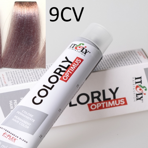 Colorly Optimus 9CV 60ml farba do włosówpopielato fioletowy bardzo jasny blond