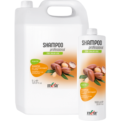 PROFESSIONAL Shampoo ARGAN - NAPRAWA 1l szampon do włosów zniszczonych