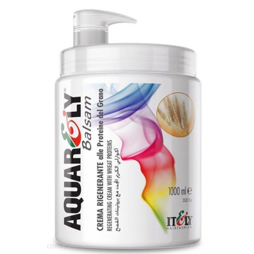 AQUARELY IMP PROTEINY 1000ml maska z/p  regeneracyjna z proteinami z kiełków zbóż z pompką