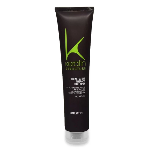 EDELSTEIN KERATIN THERAPY MASK 175ml -keratynowa maska do restrukturyzacji włosów czarna