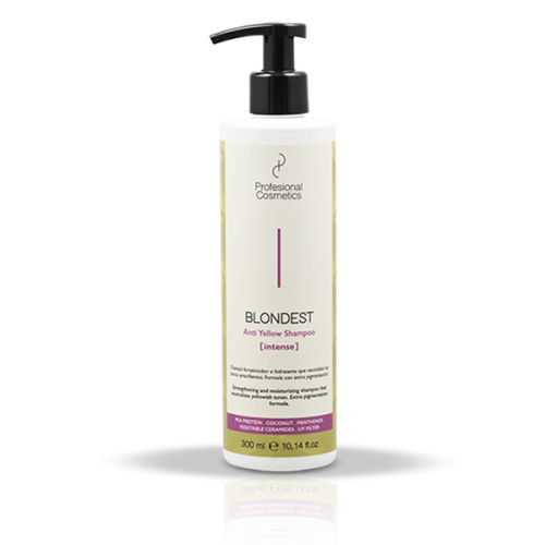 BLONDEST SZAMPON 300ml INTENSE ANTI-YELLOW szampon do blondów przeciw zażółceniom o intensywnym działaniu